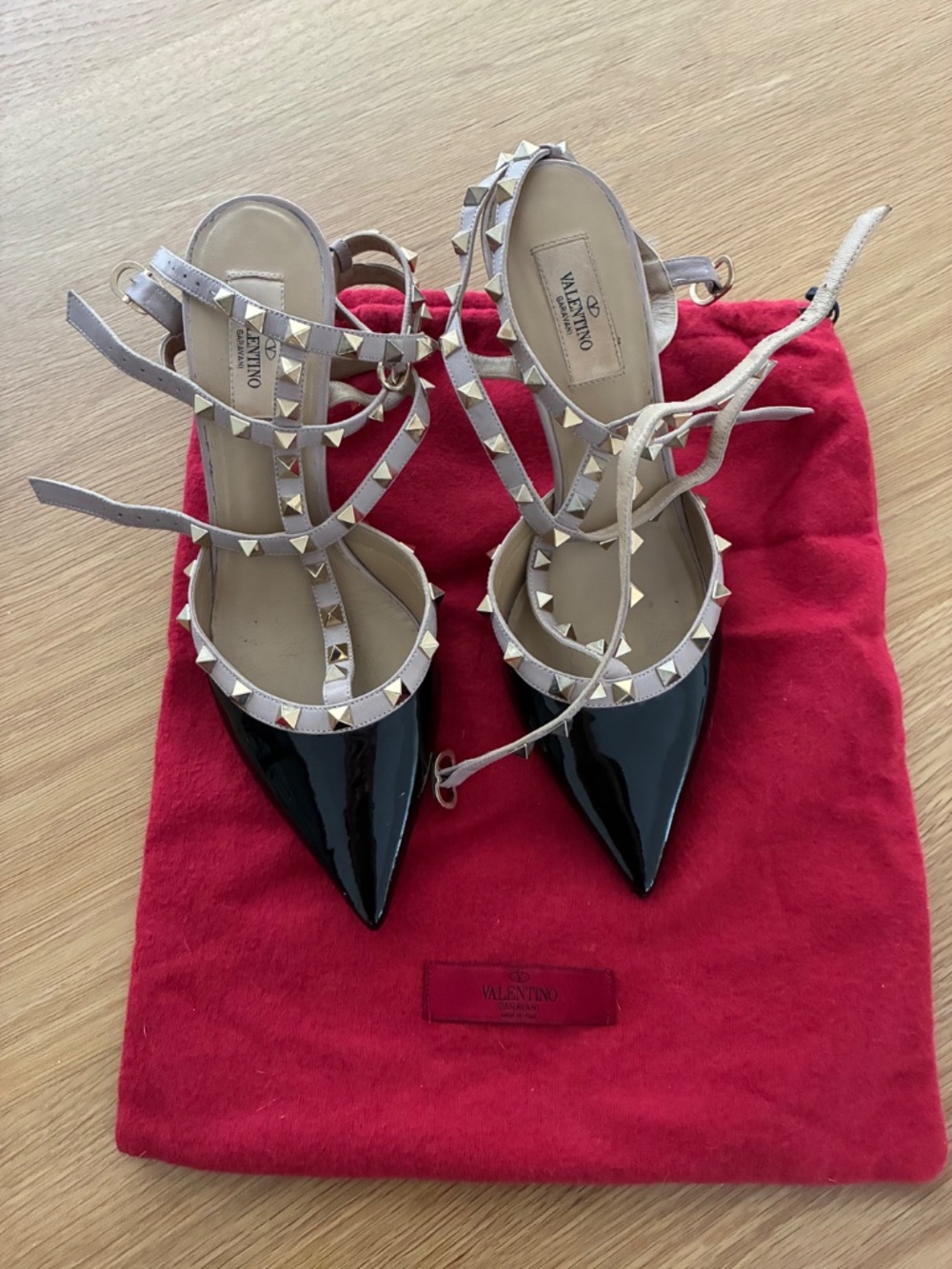 Valentino Rockstud Pump Heel 6.5 mm Size 40